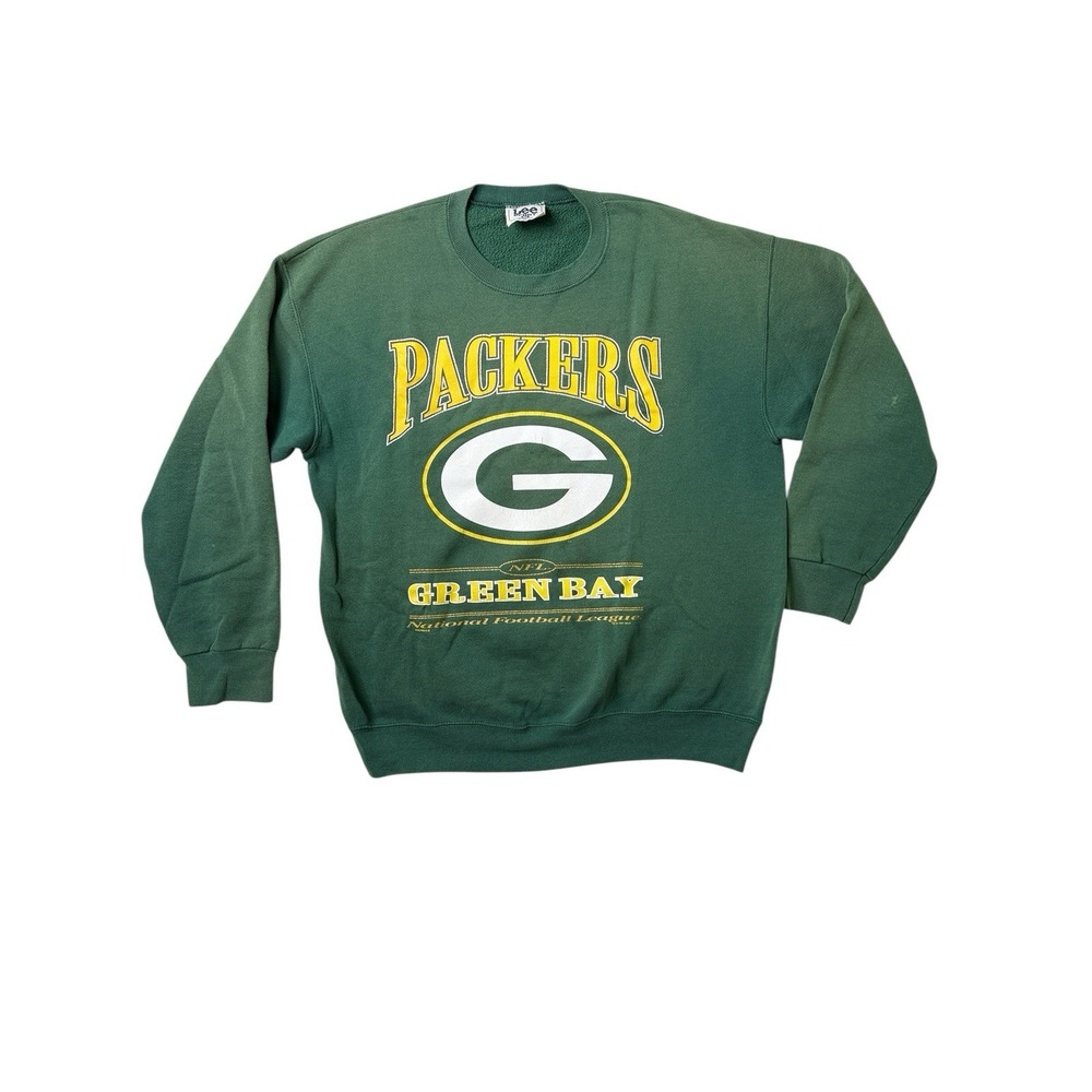 Vintage 90s Green Bay Packers Lee Sport Nutmeg USA Sweatshirt Size XL NFL